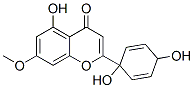 5-Hydroxy-2-(1,4-dihydroxy-2,5-cyclohexadien-1-yl)-7-methoxy-4H-1-benzopyran-4-one picture