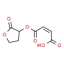 2-Butenedioicacid(2Z)-,mono(tetrahydro-2-oxo-3-furanyl)ester(9CI)结构式