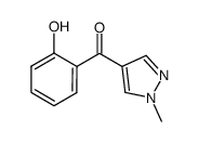 Methanone, (2-hydroxyphenyl)(1-methyl-1H-pyrazol-4-yl)- (9CI)结构式