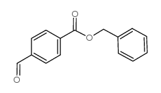 4-甲酰基苯甲酸苄酯结构式