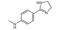 Benzenamine,4-(4,5-dihydro-1H-imidazol-2-yl)-N-methyl- structure