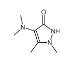 3H-Pyrazol-3-one,4-(dimethylamino)-1,2-dihydro-1,5-dimethyl- picture