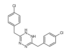 3,6-双(4-氯苄基)-1,4-二氢-1,2,4,5-四嗪结构式