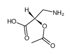 O-Acetyl-(S)-isoserine Structure