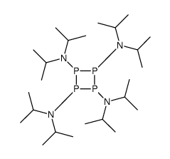 1-N,1-N,2-N,2-N,3-N,3-N,4-N,4-N-octa(propan-2-yl)tetraphosphetane-1,2,3,4-tetramine Structure