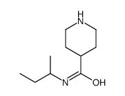 N-(sec-butyl)piperidine-4-carboxamide(SALTDATA: 1.8HCl)结构式