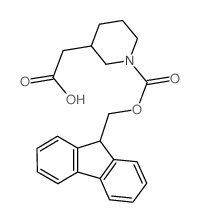 FMOC-1-PIPERIDINE-3-ACETIC ACID structure