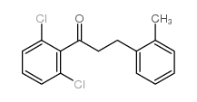 2',6'-DICHLORO-3-(2-METHYLPHENYL)PROPIOPHENONE structure