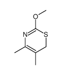 2-methoxy-4,5-dimethyl-6H-1,3-thiazine Structure