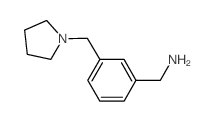 (3-(吡咯烷-1-基甲基)苯基)甲胺图片