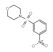 4-(3-硝基苯基磺酰)吗啉结构式