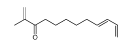 2-methyldodeca-1,9,11-trien-3-one结构式