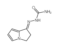 (2,3-dihydropyrrolizin-1-ylideneamino)urea Structure