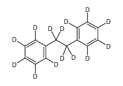 1,2-diphenylethane-d14 Structure