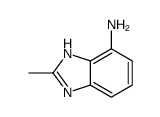 2-甲基-1H-苯并咪唑-7-胺结构式