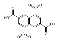 1,5-dinitronaphthalene-3,7-dicarboxylic acid Structure