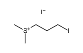 S,S-dimethyl-3-(iodopropyl)sulfonium iodide Structure