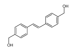 4,4'-(1,2-Ethenediyl)bis-benzenemethanol Structure