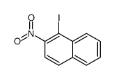 1-iodo-2-nitronaphthalene Structure