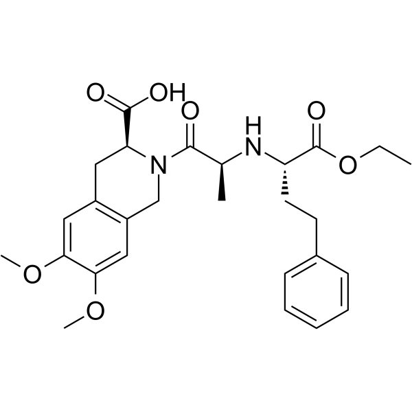 Moexipril Structure