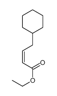 ethyl 4-cyclohexylbut-2-enoate结构式