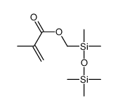 [dimethyl(trimethylsilyloxy)silyl]methyl 2-methylprop-2-enoate Structure