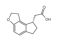 (S)-2-(2,6,7,8-TETRAHYDRO-1H-INDENO[5,4-B]FURAN-8-YL)ACETIC ACID structure