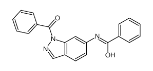 N-(1-benzoylindazol-6-yl)benzamide Structure