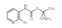 (2-BROMO-PYRIDIN-3-YL)-CARBAMIC ACID TERT-BUTYL ESTER Structure