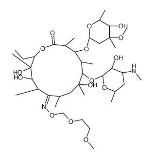 N-去甲基罗红霉素结构式