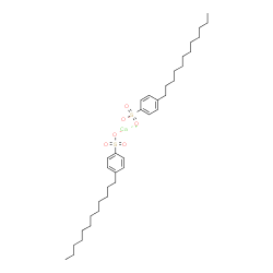 calcium bis(4-dodecylbenzenesulfonate) Structure