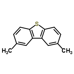 2,8-Dimethyldibenzo(b,d)thiophene Structure