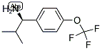 (1R)-2-METHYL-1-[4-(TRIFLUOROMETHOXY)PHENYL]PROPYLAMINE结构式