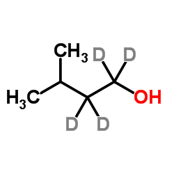 3-Methyl(1,1,2,2-2H4)butan-1-ol结构式