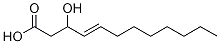 trans-3-Hydroxydodec-4-enoic acid结构式