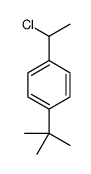 1-tert-butyl-4-(1-chloroethyl)benzene结构式