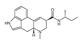 N-((R)-1-methylpropyl)-9,10-didehydro-6-methylergoline-8β-carboxamide结构式