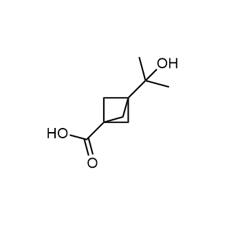 3-(2-羟基丙烷-2-基)双环并[1.1.1]戊烷-1-羧酸图片