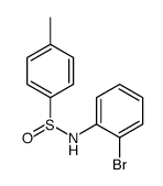 N-(2-bromophenyl)-4-methylbenzenesulfinamide Structure