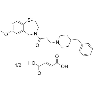 JTV-519 hemifumarate Structure