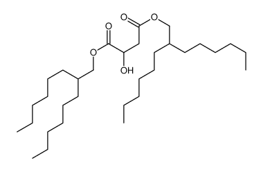 bis(2-hexyloctyl) 2-hydroxybutanedioate Structure