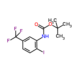 2-Methyl-2-propanyl [2-iodo-5-(trifluoromethyl)phenyl]carbamate picture