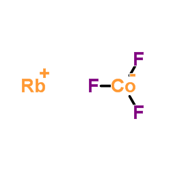 Rubidium trifluorocobaltate(1-) Structure