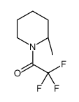 Piperidine, 2-methyl-1-(trifluoroacetyl)-, (R)- (9CI) Structure