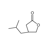 (S)-4-(2-Methyl-1-propyl)-dihydro-2(3H)-furanone structure