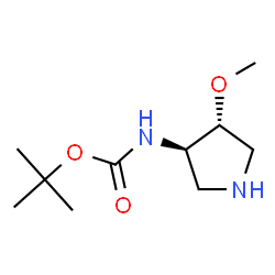 (3R,4R)-3-(BOC-氨基)-4-甲氧基吡咯烷图片