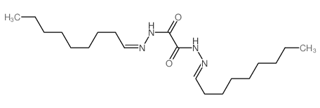 N,N-bis(nonylideneamino)oxamide结构式