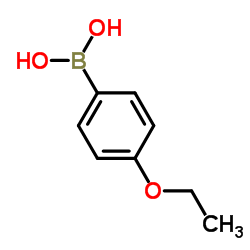 4-乙氧基苯硼酸结构式