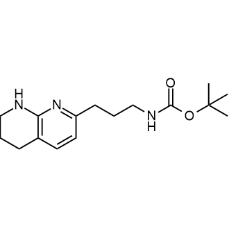 (3-(5,6,7,8-四氢-1,8-萘啶-2-基)丙基)氨基甲酸叔丁酯图片