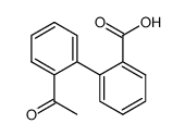 2'-acetyl[1,1'-biphenyl]-2-carboxylic acid Structure